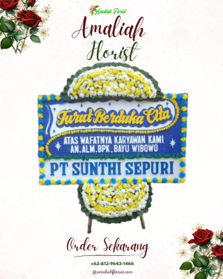 Papan Bunga Duka di Koto Pudung