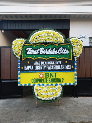Papan Bunga Duka di Koto Pudung