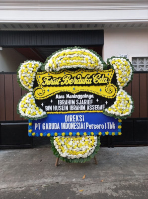Papan Bunga Duka di Koto Pudung